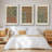 " Botanical Array VI " 3 Piece Art Oil Set-97757652-97757653