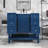 36" Single Sink Freestanding Bathroom Vanity with Ceramic Sink-2033019537