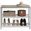 Range-chaussures à 3 niveaux, tablette de rangement pour chaussures, tour à chaussures industrielle, range-chaussures étroit pour vestibule