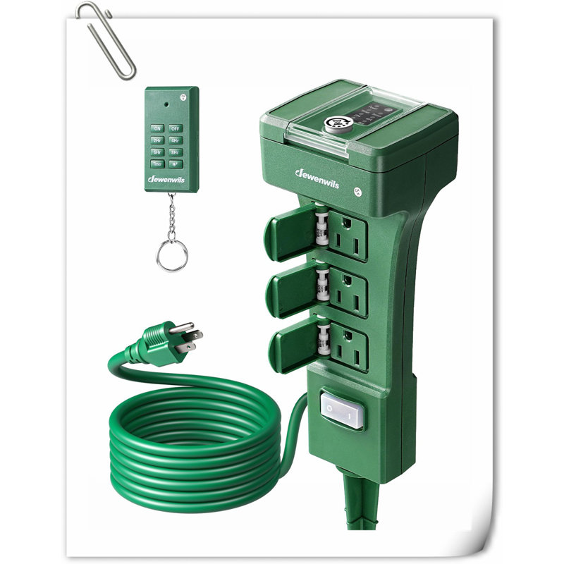 Outdoor Power Stake Timer Waterproof