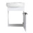 Mirrum 16.8'' Single Bathroom Vanity with Ceramic Top-369963647