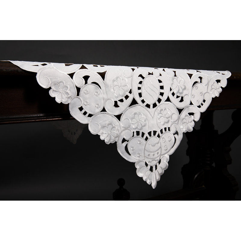 Okehampt Solid Color Square Easter Table Topper