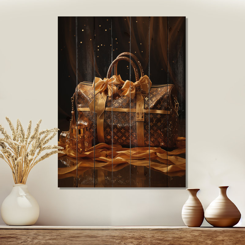 Atha - Décoration en bois tendance sur bois de pin naturel, H 40 po x l 30 po
