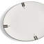 Vera Wang Luxe Graphite 13in Oval Platter