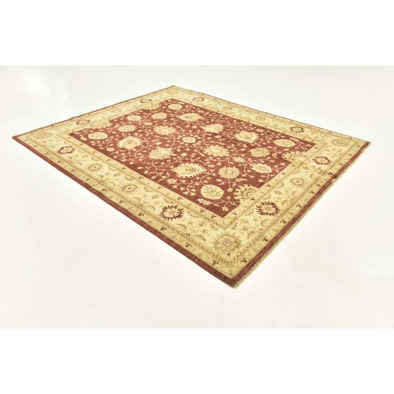 Tapis rouge rouille Olson