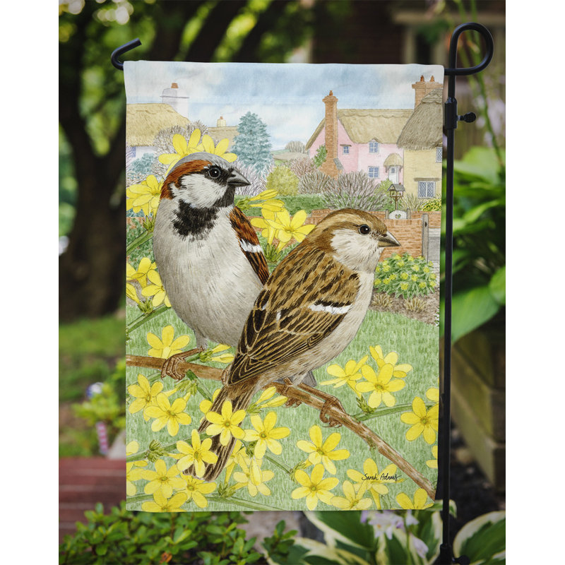 Drapeau de jardin Faulkwoods House Sparrows
