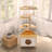 Versatile Corner Cat Tower With Multiple Features For Feline Fun
