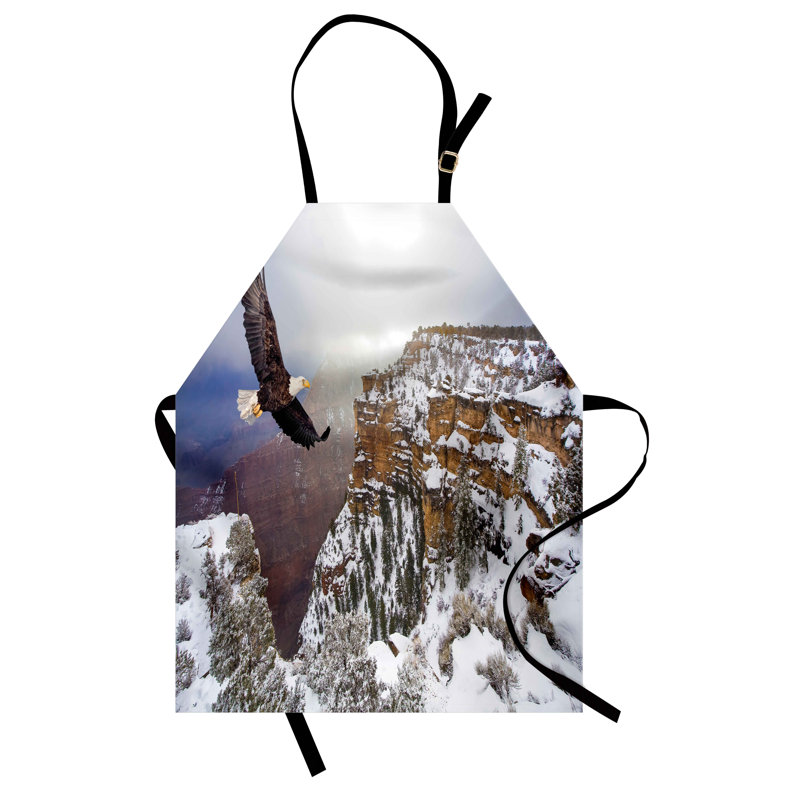 No Pattern Bib Apron
