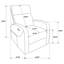 Fauteuil inclinable manuel Camecia-2125372691