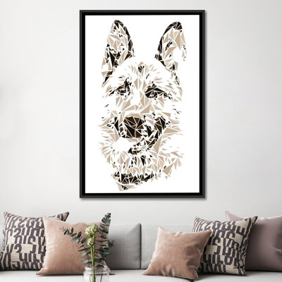 " German Shepherd " by Cristian Mielu