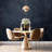 Navy Textured Concrete Wall Mural-500302812
