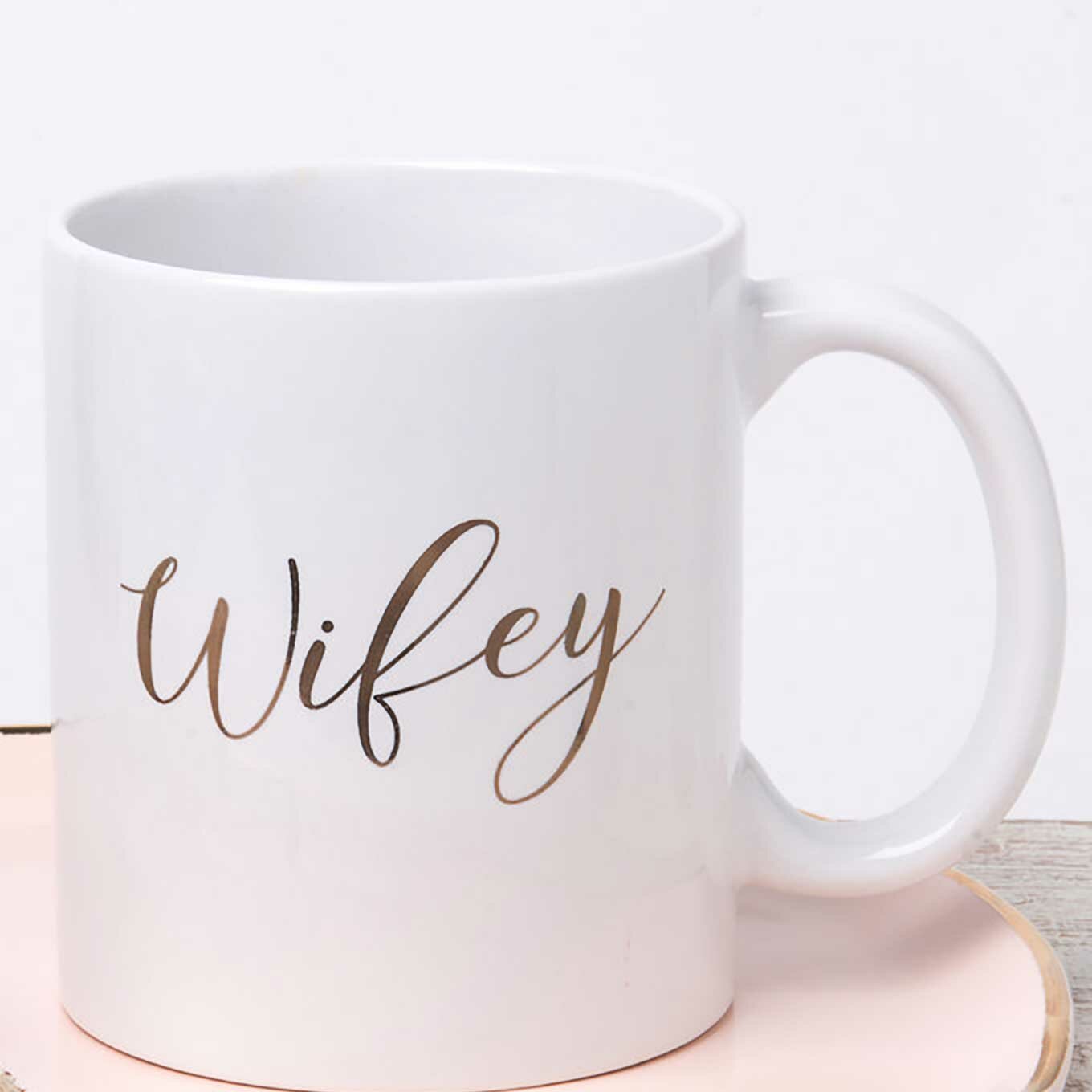 Wifey mug sale