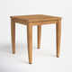 Nichols 20'' Teak Outdoor Side Table
