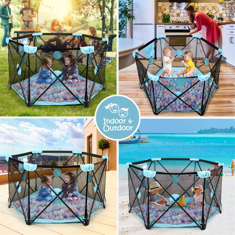 Hereth Playpen, Blue
