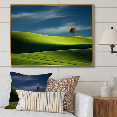 «Green Monicol Meadow», photo I sur toile