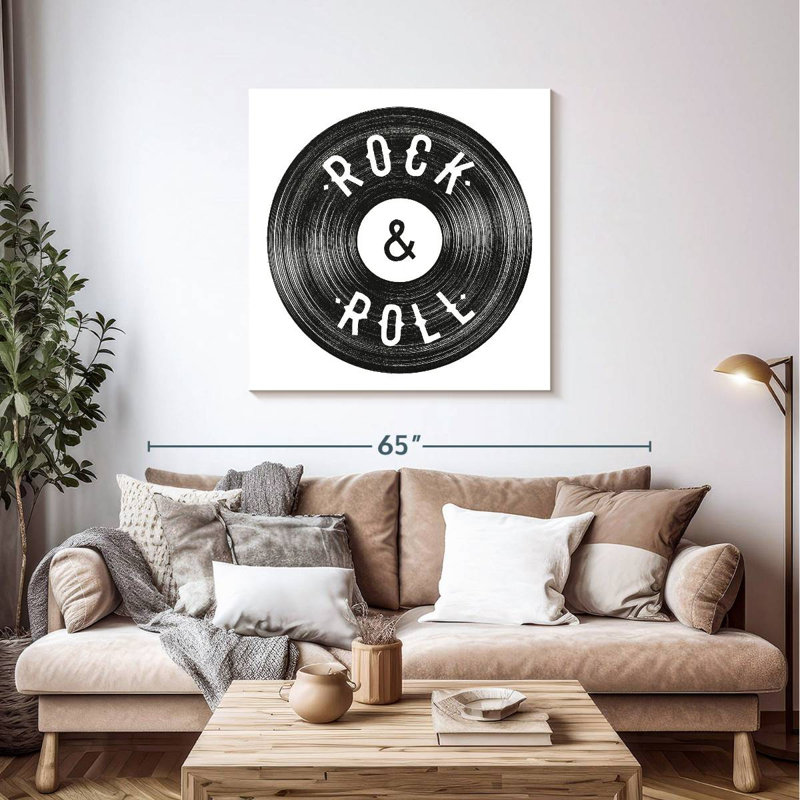Abarca Rock N' Roll, 39" H x 39" W