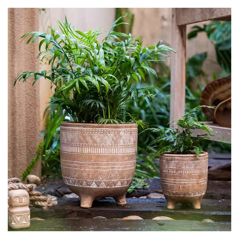 Saihan Pot Planter, 6.3" H x 5.5" W x 5.5" D