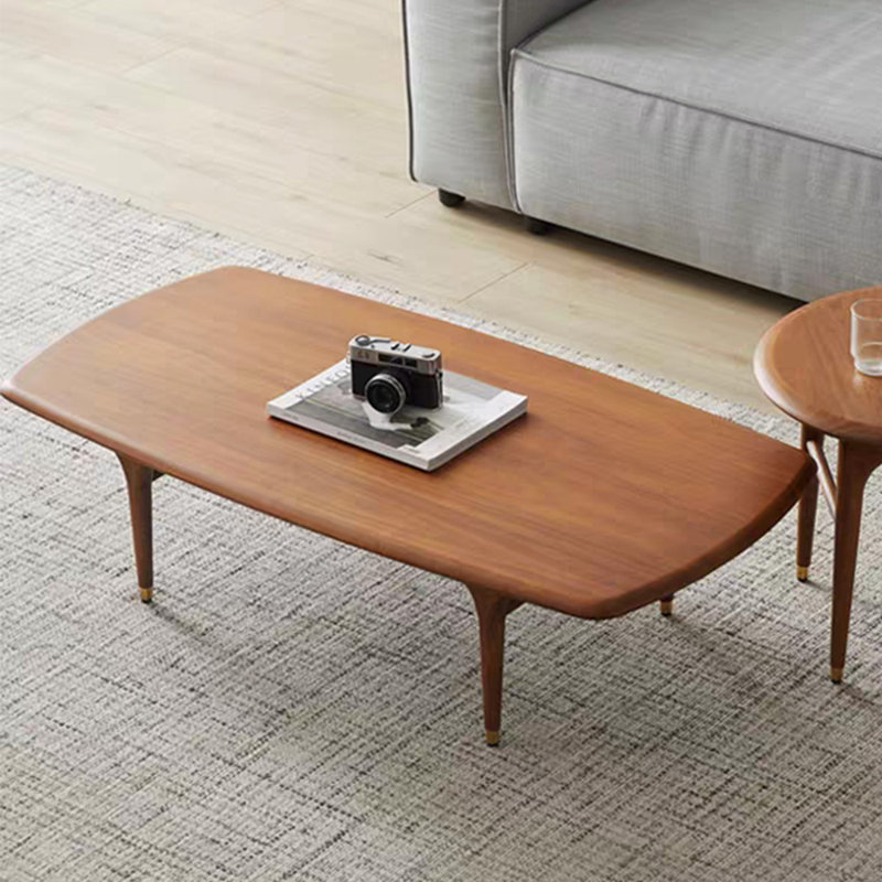 Simple boxwood solid wood coffee table