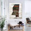 "Mississippi Home Map On Canvas", art textuel-1940987741