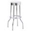 Tabouret de bar pivotant en métal blanc Midge (ensemble de 2)-313991047