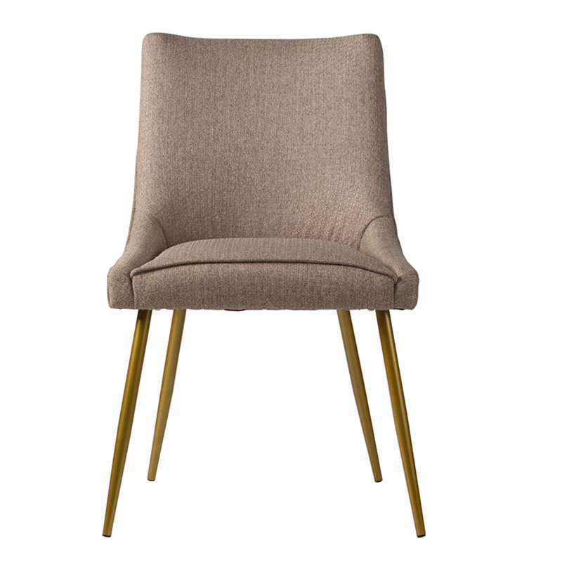 18'' H Linen Upholstered Side Chair
