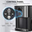 Machine à glaçons de comptoir de 44 lbs / 24H autoportante pour réservoir sans contact 2,4 L