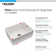 Houzer 26 in White Fireclay Apron Front Single Bowl Kitchen Sink w/ Strainer,Grid-PTS-2600 WH-C