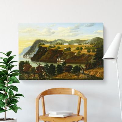 View Of West Point by Thomas Chambers - Wrapped Canvas