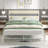 Alicia Twin Size Industrial Metal Platform Bed Frame with Wood Headboard, Underbed Storage, Noise-Free, No Box Spring Needed-1533441071-1498572697