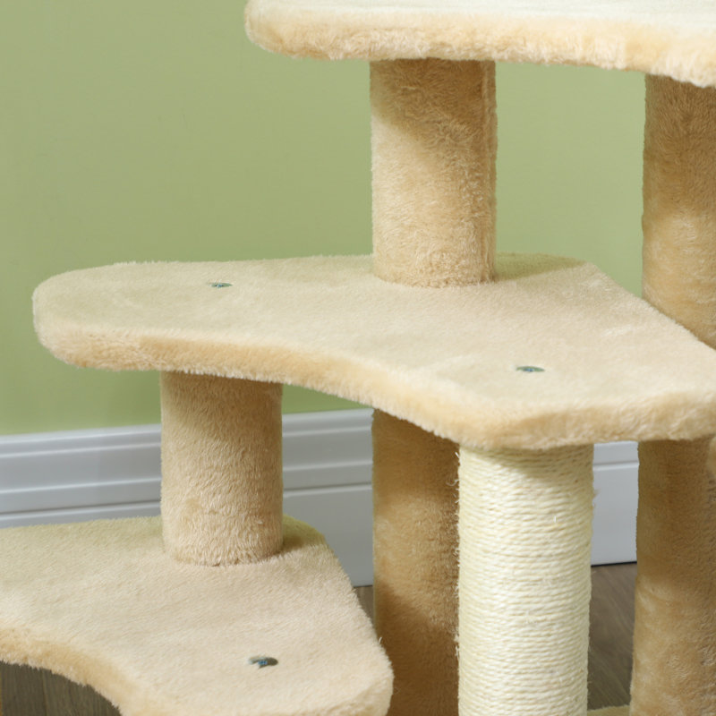 127 cm H Cat Tree / Condo, Beige