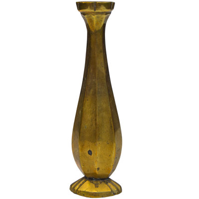 Solid Brass Table Vase