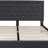 Aluino Panel Button Tufted Upholstered Platform Bed Frame - No Box Spring Required-671736508-671736507