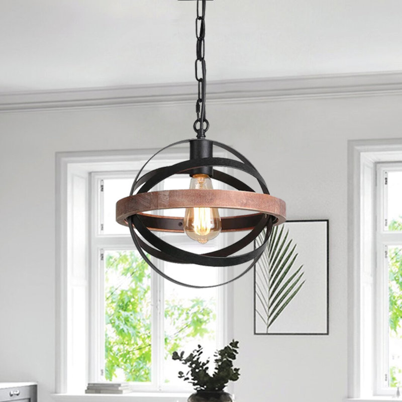 Luminaire suspendu sphère 1 lumière