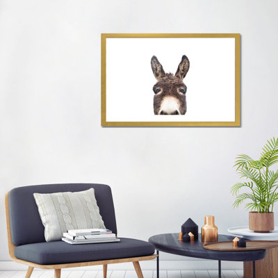 Peeking Donkey by Sisi & Seb - Photograph Print