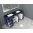 Campman 72'' Double Bathroom Vanity with Plastic Top-1520224438-1520224439