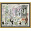 Oversized Parisian Scene Print