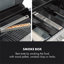 Klarstein 5 - Burner Countertop Liquid Propane Infrared Gas Grill with Side Burner