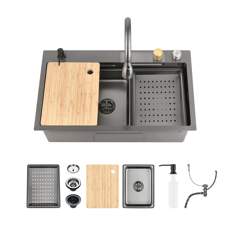 Waterfall Kitchen Sink