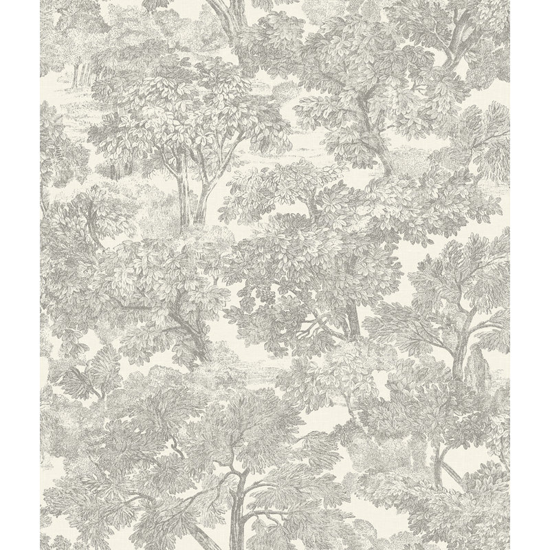 Papier peint Spinney Toile, Gris