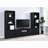 Sloat Black 2-Door Tv Stand Media Console