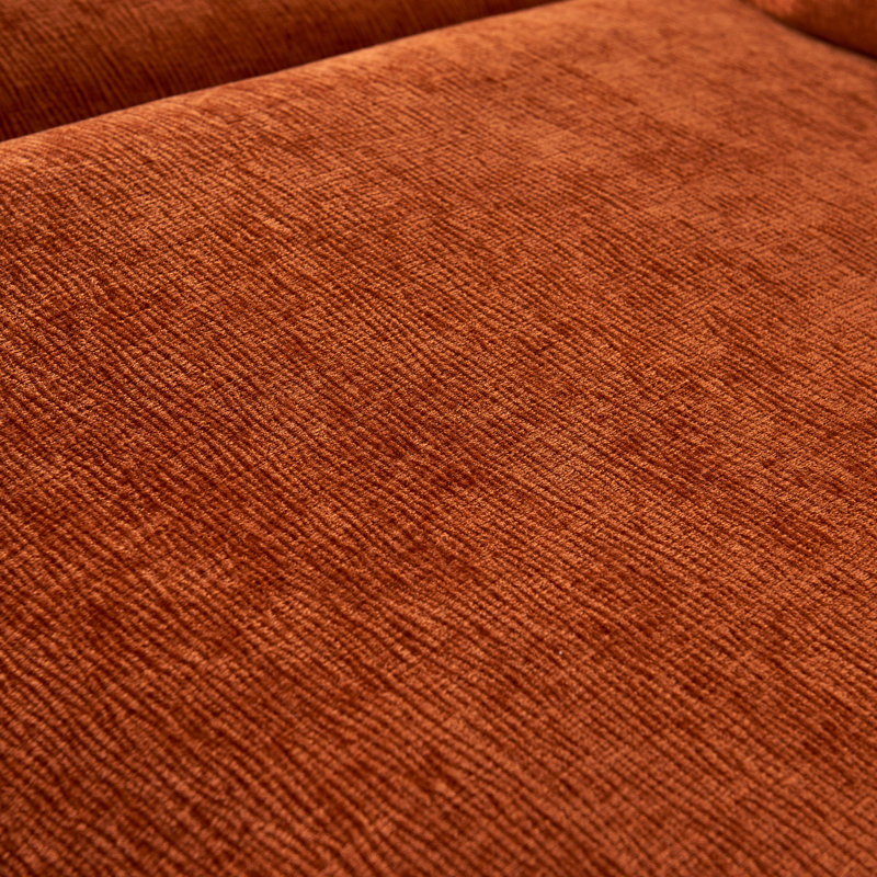 Chaise d'appoint moderne sans accoudoirs, canapé-lit simple avec repose-pieds - Design compact, sièges peu encombrants pour le salon, la chambre à coucher, un appartement, un bureau
