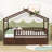Saffir Wooden House Daybed with Two Drawers and Legs-61256901-61256899