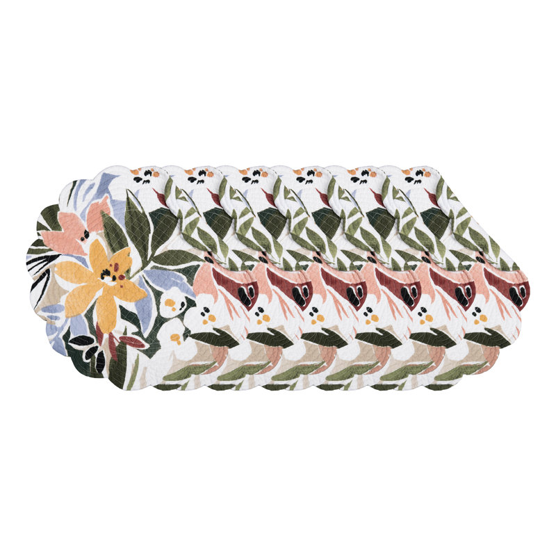 Ensemble de 6 napperons en coton 17 po Kinlaw