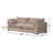 Hestia 108" Upholstered Sofa-609754067