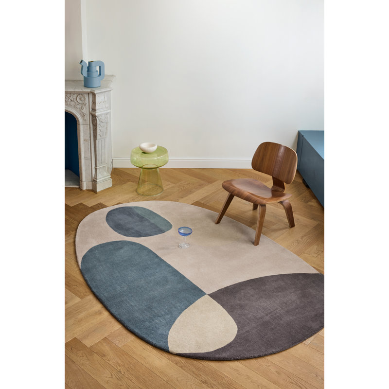 Décor Miller, Black;Blue;Beige, Nouveauté 5 pi 3 po x 7 pi 6 po