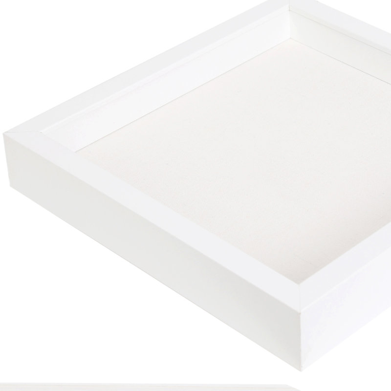 Cadre photo Adreian, Blanc, 11 po x 11 po
