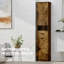 Armoire de rangement de 69 po de hauteur avec 2 portes de grange, 1 tiroir et des tablettes réglables pour une organisation efficace-2058890968