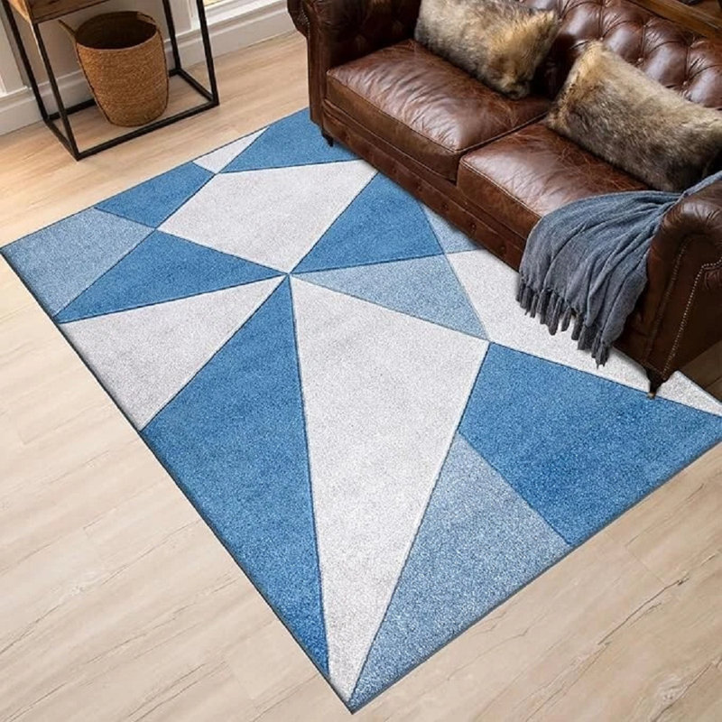 Solid Colour Indoor / Outdoor Area Rug, Rectangle 120 x 170 cm