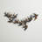Metal Flying Flock Of Bird Blue Wall Decor