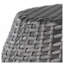 Outdoor Wicker 14.00" Patio Side Table
